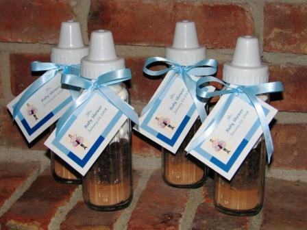 Birthday Cakes  on Baby Bottle Favors